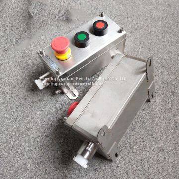 304 Stainless Steel Explosion-proof Button Box Blower Self-locking Master Controller photo-5