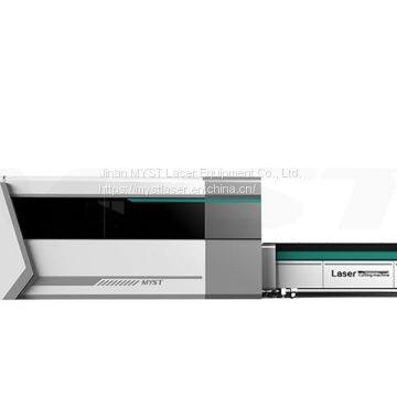 Fiber Laser Cutting Machine With Rotary Exchange Table and Cover MTF3015GR Tube Fiber Laser Cutting China photo-4