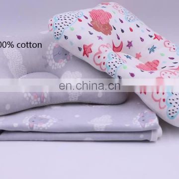 3d net mesh wedge flat head baby pillow