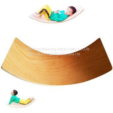 Yoga wooden balance board