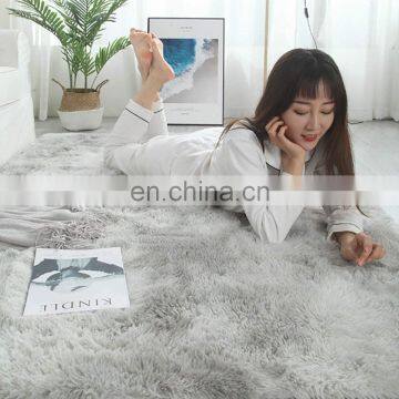 Amazon Hot Sale Home Decoration Carpet Rugs Living Room Faux Fur Rug Rabbit Fur Carpet photo-2