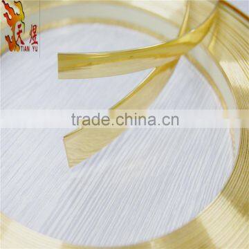 1-5mm thick plastic laminated edge wood strips