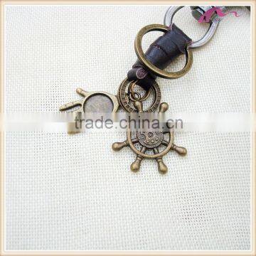 Promotional Zinc Alloy Skull Head Keychain Manufacturers In China photo-3