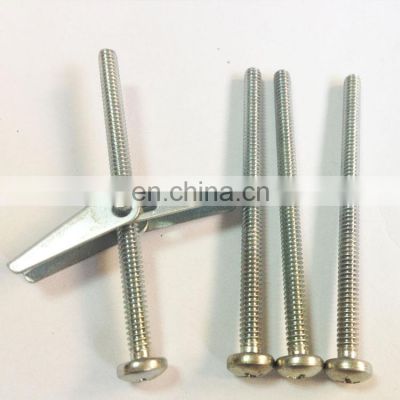 Fastener Anchors Spring toggle Expanding Butterfly Wall Plug Anchor bolt