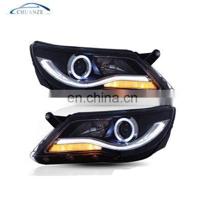 Good Quality Car headlight 2010-2016 Fit for VW TIGUAN LED head lamp DRL with turn signal for tiguan