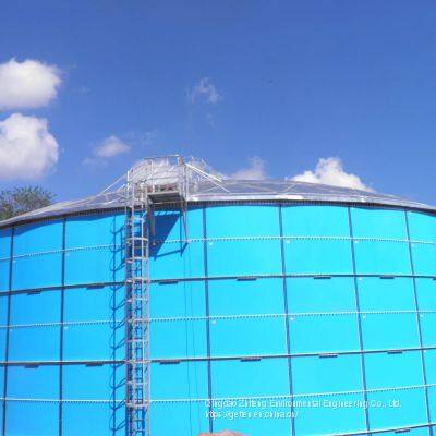 Glass Lined Steel Bolted Tank For Waste Water Storage Tank