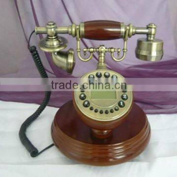 corded desktop telephone with caller id