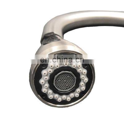 China GIBO Gold Matt Black Brass Pull Out Touchless Infrared SUS 304 Stainless Steel Touch Kitchen Faucet Sensor photo-3