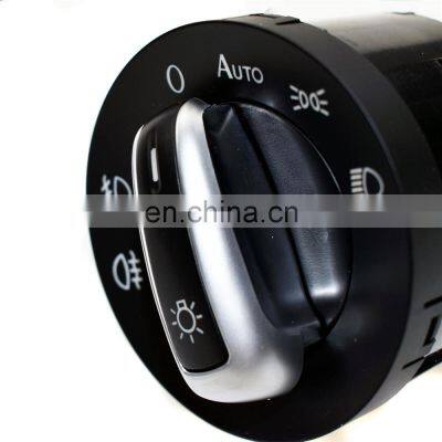 Free Shipping!5ND941431B for VW GOLF CC Tiguan MK5 Chrome Car Headlight Switch Control New photo-5
