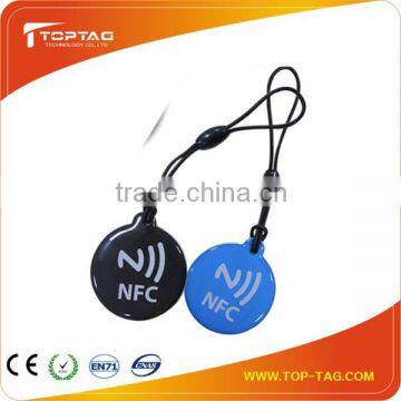 Waterproof 125KHZ/13.56MHZ RFID Epoxy Tag/NFC Epoxy tag for access control