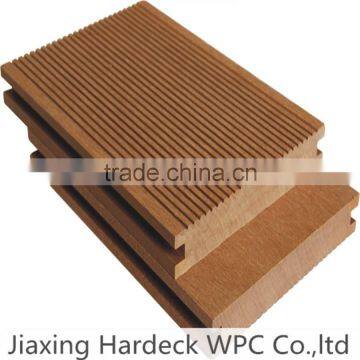 popular wood plastic composite decking outside board