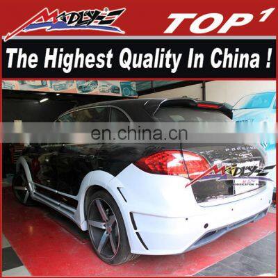 PU and Carbon Body Kit for Porsche Cayenne 958 Body Kits for Cayenne 958 TURBO Body Kits M Style With 6 Exhaust 2011-2014 Year photo-4
