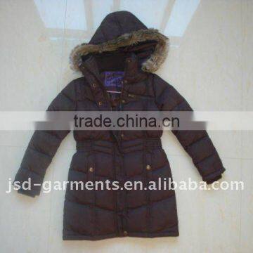 girls' shiny winter jacket HOT SALES!