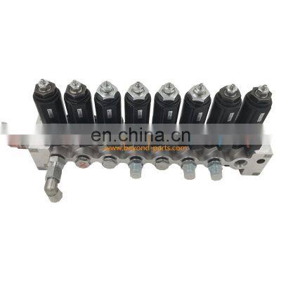 SK200-6E SK200-8 SY215-8 excavator solenoid valve group with seat