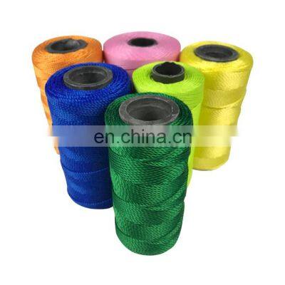 Hot Sale Coloured Twisted Nylon Twine