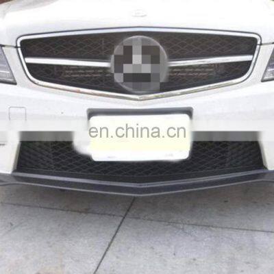 Carbon Fiber Front Bumper Lip for Mercedes Benz W204 C63 AMG 2012-2014 photo-5