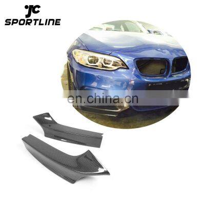 F22 Mtech Front Bumper Splitter Flaps Aprons Fit for BMW F22 2 Series 2013