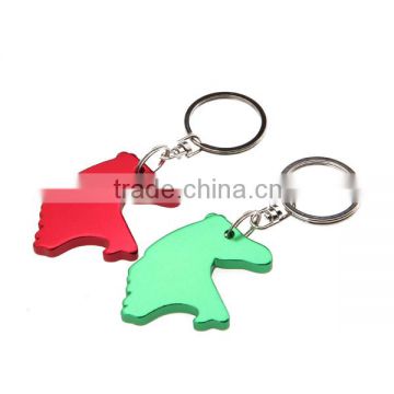 Aluminum alloy horse shape custom bottle opener