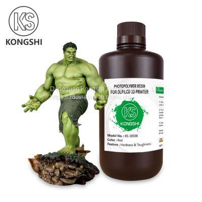 LCD/DLP UV-curing photosensitive resin for animation model making