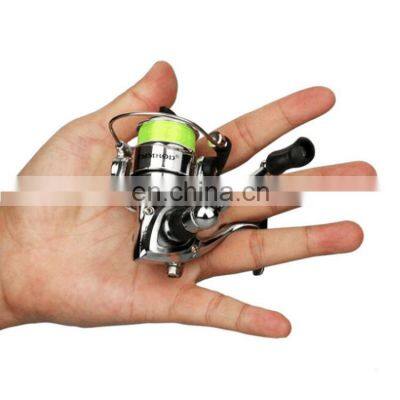 In stock  Light Weight And Portable   Mini 100 pen rod reel with line low prices spin fishing reel