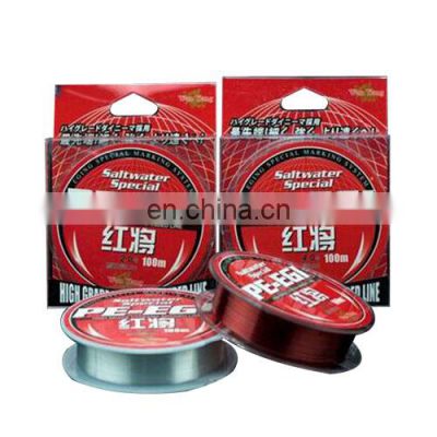 Factory OEM 100m Monofilament Daiwa Nylon Fishing Line Fishing Wire Japan For Saltwater Fishing