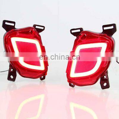 Car Accessories rear bumper light back Reflector lamp LED for toyota Highlander  2015-2018