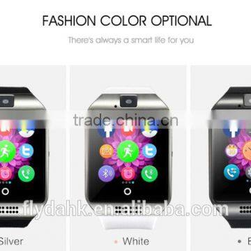Q18 Smart Watch Phone Stainless Steel Curving Screen Gsm Smart Watch Q18 Bluetooth Watch Phone photo-3