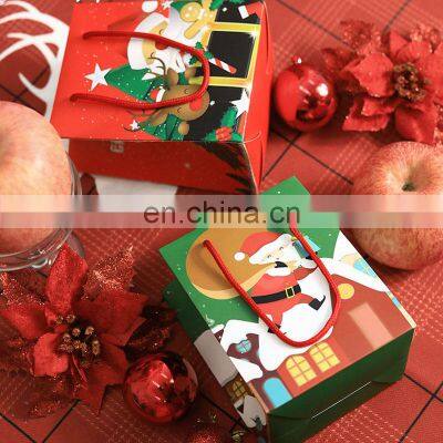 High Productivity Gift Bag School New Red Green Birthday Outside Christmas Paper Decorations photo-3