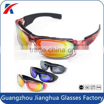 High impact UV400 safety eye protective security police glasses