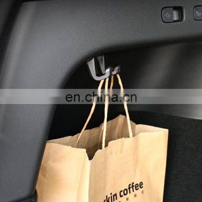 2021 New Design Trunk Bag Hooks Trunk Hooks Clip Bag Cargo Hook For Tesla Model Y Accessories