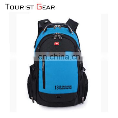 Nylon backpack high class outdoor leisure  computer backpack manufacturers wholesale natural recyclable material backpack