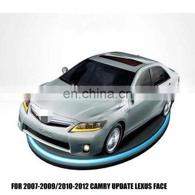 2007-2013 американский вариант модели Camry. Комплект бамперов и кузова. Автомобильные запчасти. Обновленная внешность ES с фарами и задними фонарями