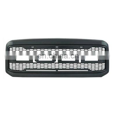 Offroad  4x4 auto part car grille with light  black for F 250/F 350 2005-2007 ABS grille accessories