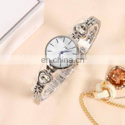 JW 6263 Charm Quartz Designer Wrist Watch Slim Chain Strap Stainless Steel Ladies Watches photo-5