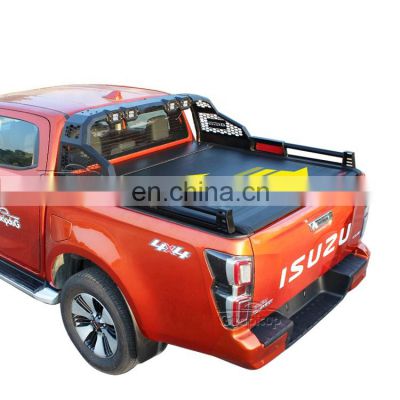 car accessories universal pick up hilux roll bar with Roof Rack for toyota hilux vigo revo recco