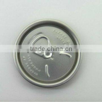Aluminum / Tinplate Easy Open End / Lid / EOE / PE Cap