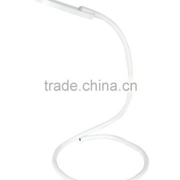 LED Desk Lamp, gooseneck base, PU cover