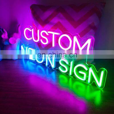 Free Design Customized RGB LED Neon Sign Wedding Party Bedroom Shop Store Restaurant Bar Club Game Sex Custom LED Neon Sign