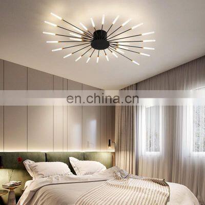 Fireworks LED Chandelier For Living Room Bedroom Home Pendant Lamp Modern Indoor Decoration Ceiling Light