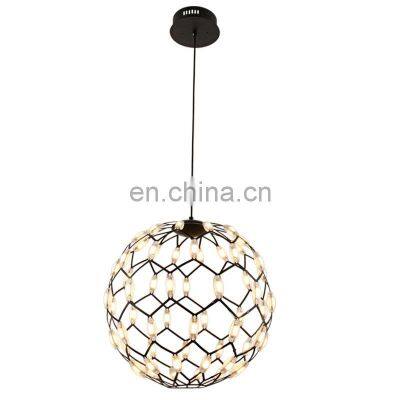 Nordic Designer Guest Restaurant Exhibition Hall Adjustable Chandelier Luxury Modern restaurant Suspension Lamp