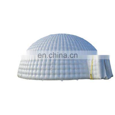 Large White Event Inflatable Dome Tent with Two Entrances, Inflatable Tent for Sport Competition and Party Game