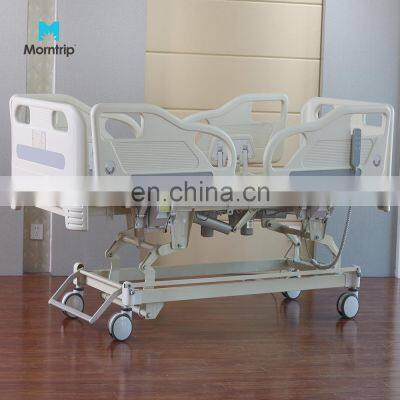 Wholesale Economic Custom Medical Clinic Patient Care Use Central Brake Electric Hospital Bed With Angle Display