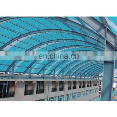 Pergola Cheap Fiber Pvc Roofing Sheet Plastic Pvc Transparent Waterproof Outdoor Materials in Nigeria