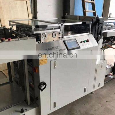 UT550 Automatic Calendar Hole Punching Machine Auto Book Drilling Machine