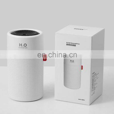 2021 New Arrival Portable Humidifier, USB Desktop Air Mini H20 Humidifier With 7 Color Light for Office Home Car photo-5