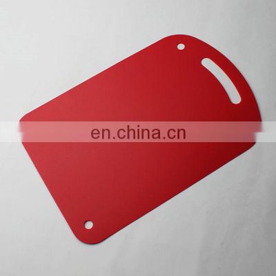 Non Slip Color Coded Hanging Plastic Chopping Cutting board