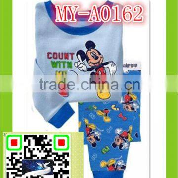 clothing manufactures mouse cartoon pajamas MY-A0162