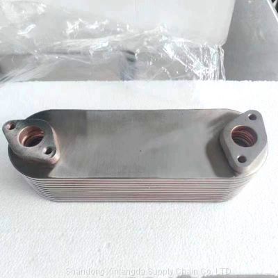 Auto spare parts Stainless steel oil cooler core D18-002-30 D18-002-30+A D18-002-40+A for D6114 6135 engine