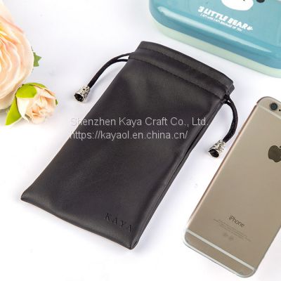 PU Leather Mobile Phone/Power Bank/Glasses Gift Bags Pouch