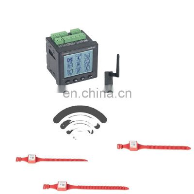 Cable joint temperature sensor wireless communication for high and low voltage switchgear